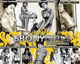ebony girls in stockings