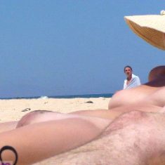 spy on nudists beach