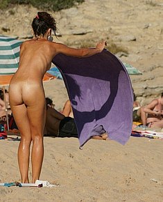 nude beach shots