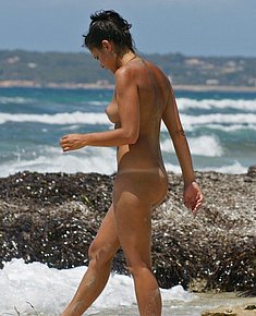 spy beach nude