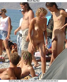 more nudist sexuality - accidental erections on beach